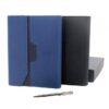 Pack personnalisé DIALNA Bloc notes bleu A5 powerbank stylo 5 Pack Personnalisé Dialna Bloc Notes Bleu A5 Powerbank Stylo Personnalisé Maroc
