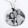 Mini Pendentif personnalisé avec photo en Acier inoxydable 16 mm --cadeau unique 4 Mini Pendentif personnalisé avec photo en Acier inoxydable 16 mm