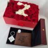Pack Personnalisé Fleurs Porte-Monnaie, Porte-Clés, Bracelet & Fleurs – Cadeau Unique | DialnaGift 9 pack personnalisé porte-monnaie porte-clés bracelet cadeau maroc