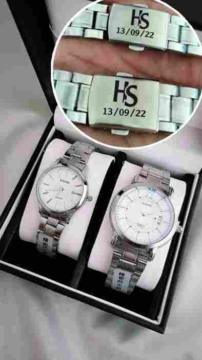Alternative view of Pack 2 montres personnalisées