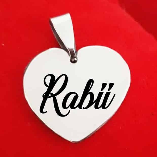 Pendentif en acier inoxydable forme cœur personnalisé avec texte 3 Pendentif en acier inoxydable forme cœur personnalisé avec texte – Image 3