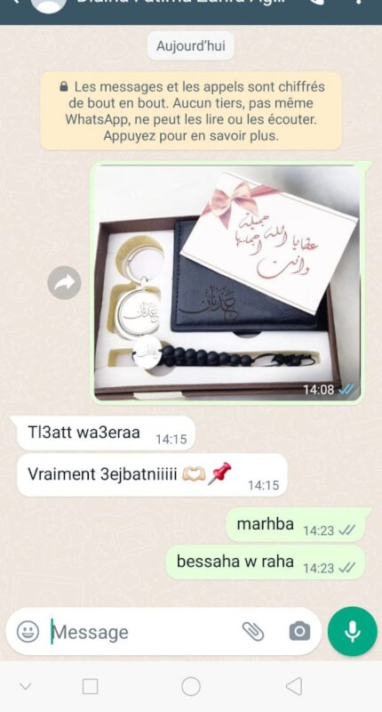 Expérience client DialnaGift